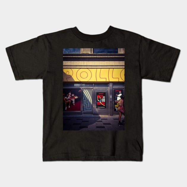 Apollo Theater Harlem Manhattan NYC Kids T-Shirt by eleonoraingrid